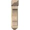 Ekena Millwork Balboa Arts and Crafts Rough Sawn Bracket w/ Offset Brace, Douglas Fir, 8"W x 24"D x 36"H BKT0806X24X36BOA03RDF - alternate 3